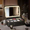 Make-up-Organizer-Tasche mit LED-Spiegel