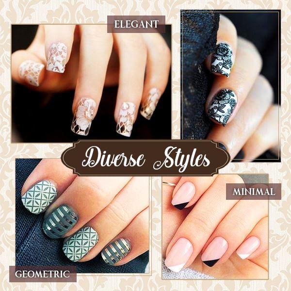 Nagelspitzen-Styling Nail Art Jelly Stamp