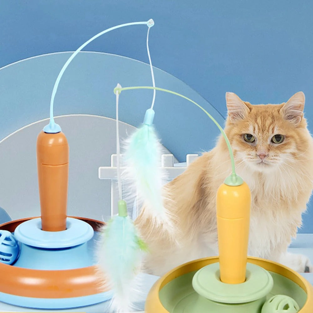 2-in-1-Katzenspielzeug für Haustiere