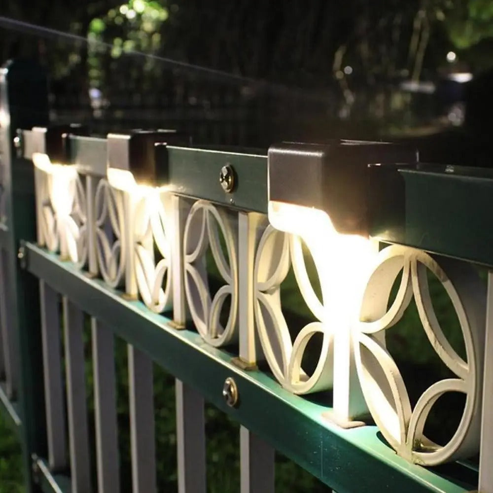 LED-Solarlampe für den Außenbereich, 4 Stück