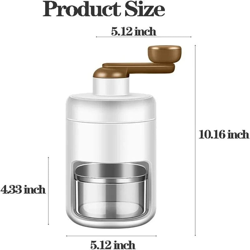 Handbetriebener Eiscrusher Smoothie-Maschine