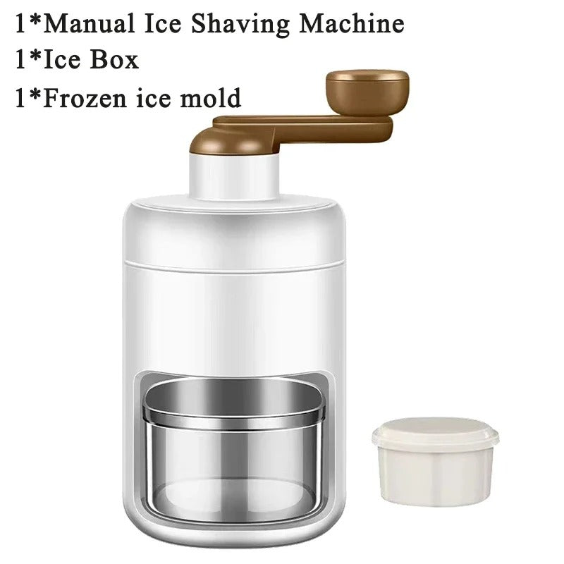 Handbetriebener Eiscrusher Smoothie-Maschine