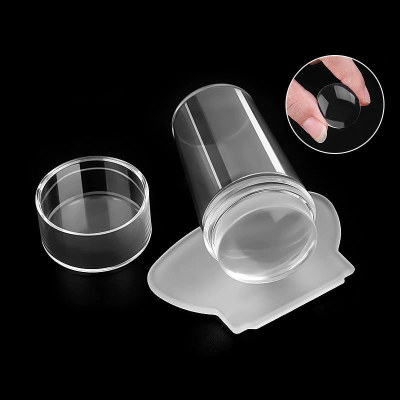 Nagelspitzen-Styling Nail Art Jelly Stamp