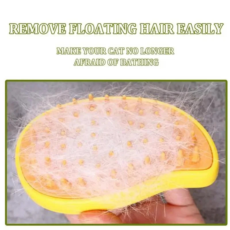Dampfende Haustierbürste